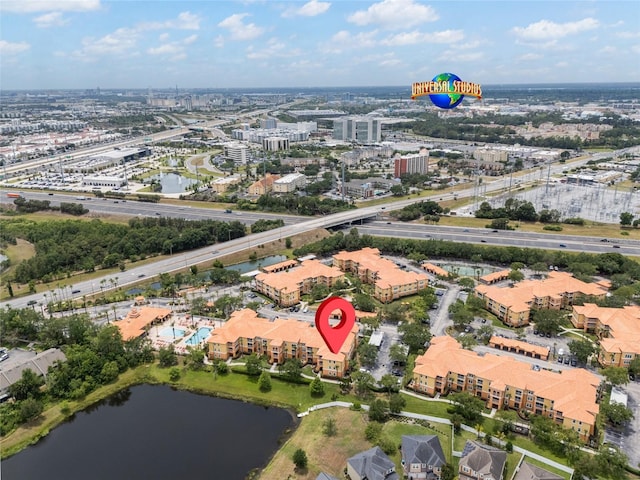5447 Vineland Rd Unit 1308, Orlando, FL 32811 - aerial view of a major roadway and a nearby body of water