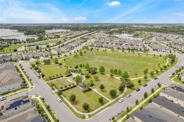 15975 Marina Bay Dr, Winter Garden, FL 34787 - aerial view of property's location with a large body of water and nearby suburban area