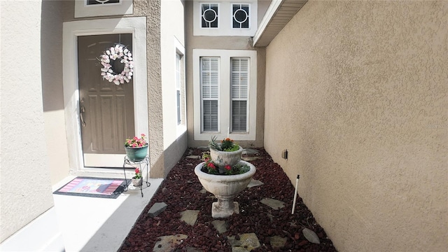 2343 Walnut Heights Rd, Apopka, FL 32703 - property entrance featuring stucco siding