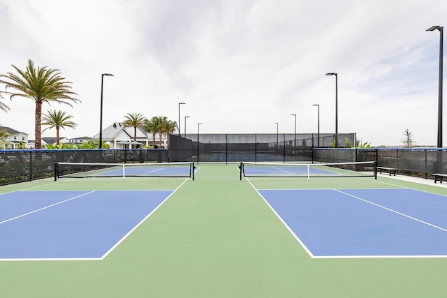 1664 Crowncrest Dr, Apopka, FL 32703 - view of tennis court featuring community basketball court