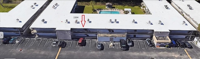 1504 Virginia Ave Unit 105, Daytona Beach, FL 32114 - aerial view of a pool area
