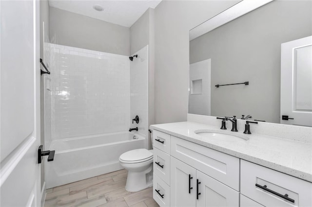 6805 SW 131st Cir, Ocala, FL 34481 - full bath with toilet, shower / bath combination, and vanity