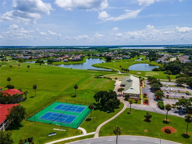 3041 Boating Blvd, Kissimmee, FL 34746 - aerial perspective of suburban area featuring a large body of water and a golf course