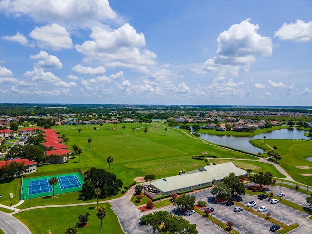 3041 Boating Blvd, Kissimmee, FL 34746 - aerial perspective of suburban area with a nearby body of water and a local golf course