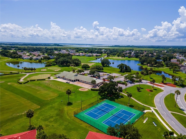 3041 Boating Blvd, Kissimmee, FL 34746 - aerial view of residential area featuring a large body of water and a golf club