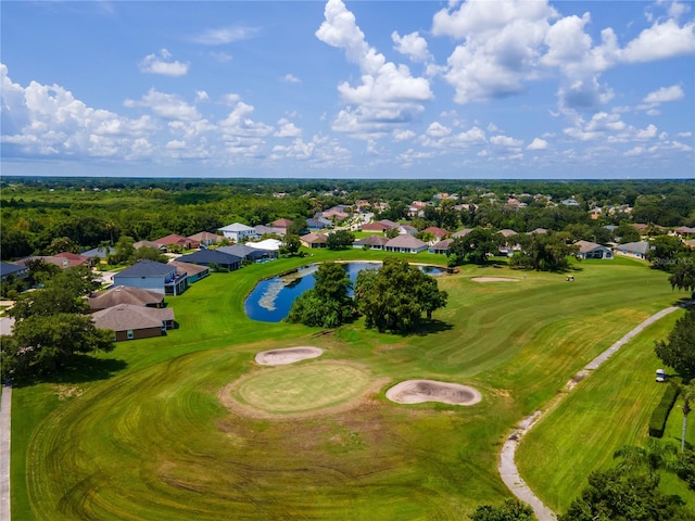 3041 Boating Blvd, Kissimmee, FL 34746 - aerial view of residential area with a local golf course and a nearby body of water