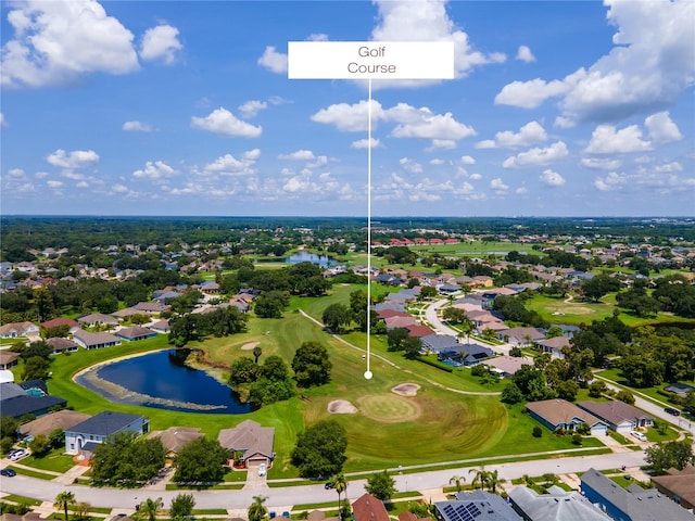 3041 Boating Blvd, Kissimmee, FL 34746 - aerial view of residential area featuring a nearby body of water and a golf course