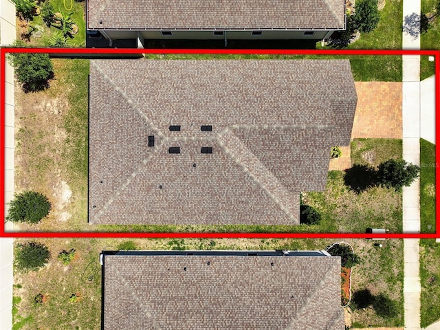9356 St Therese St, Groveland, FL 34736 - view of subject property featuring property parcel outlined