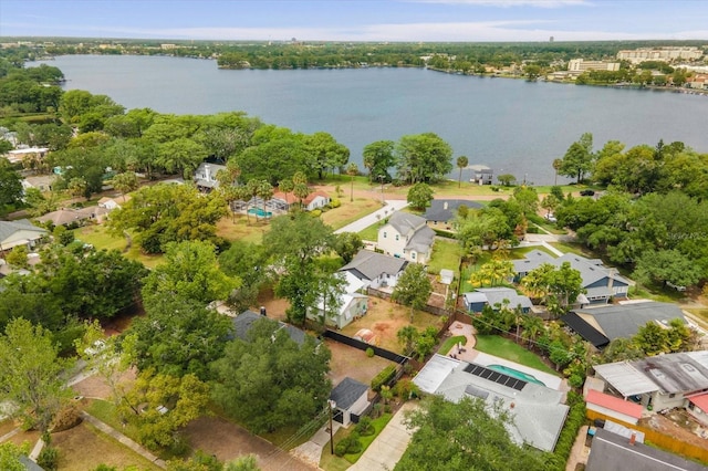 490 Shoreview Ave, Winter Park, FL 32789 - aerial perspective of suburban area featuring a large body of water