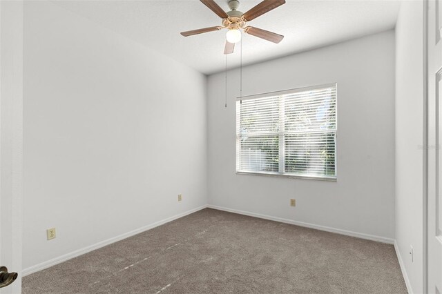 4520 Barrister Dr, Clermont, FL 34711 - carpeted spare room with ceiling fan and baseboards