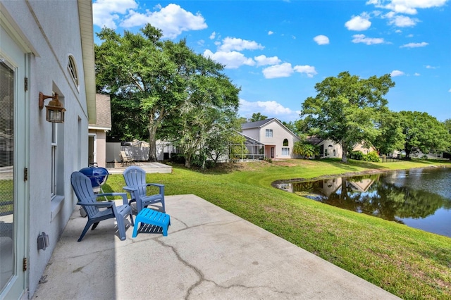 2776 Joseph Cir, Oviedo, FL 32765 - view of patio / terrace featuring a water view