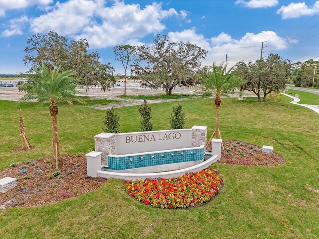 5145 Masser Rd, Saint Cloud, FL 34772 - community / neighborhood sign with a yard