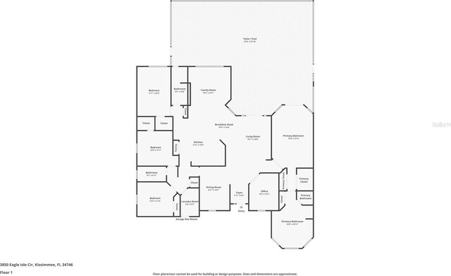 2801 Boat Cove Cir, Kissimmee, FL 34746 - home floor plan