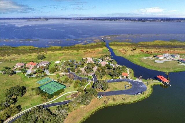 2801 Boat Cove Cir, Kissimmee, FL 34746 - aerial overview of property's location featuring a nearby body of water