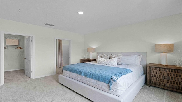 3665 Marlberry Way, Sanford, FL 32773 - bedroom featuring carpet flooring, a spacious closet, a closet, and baseboards