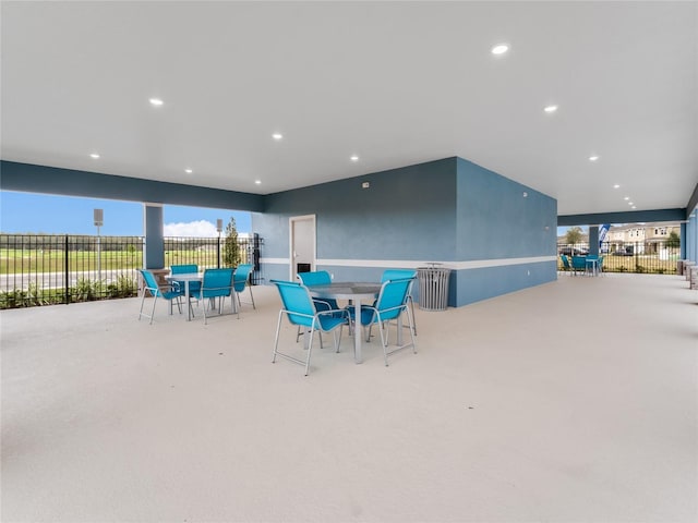 3665 Marlberry Way, Sanford, FL 32773 - view of patio with fence and outdoor dining space