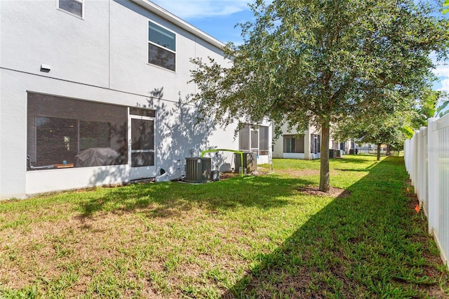 281 Primrose Dr, Davenport, FL 33837 - view of yard featuring cooling unit