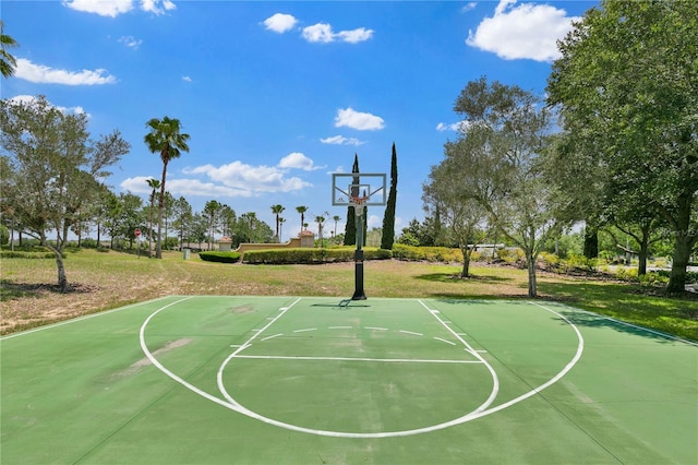 3677 Serena Ln, Clermont, FL 34711 - view of basketball court with community basketball court