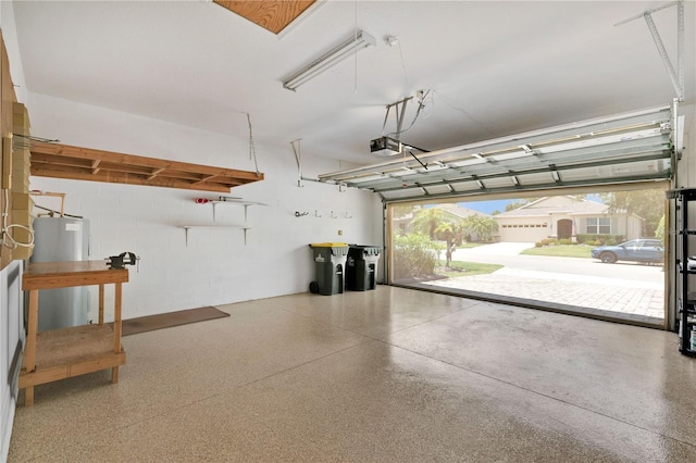 3677 Serena Ln, Clermont, FL 34711 - garage with a garage door opener and water heater
