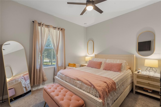 146 E 15th St, Apopka, FL 32703 - bedroom featuring carpet and ceiling fan