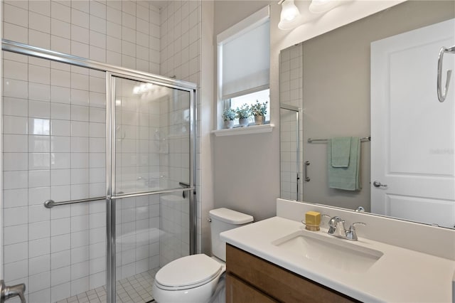 10529 Royal Cypress Way, Orlando, FL 32836 - bathroom with vanity and a stall shower