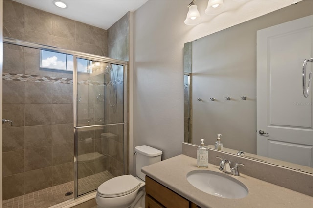 10529 Royal Cypress Way, Orlando, FL 32836 - bathroom featuring vanity and a shower stall
