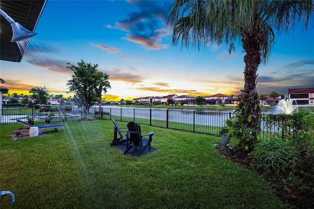 10529 Royal Cypress Way, Orlando, FL 32836 - view of yard with a water view