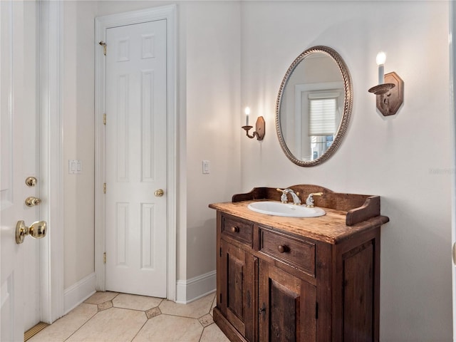 6161 Blakeford Dr, Windermere, FL 34786 - bathroom featuring vanity and tile patterned floors