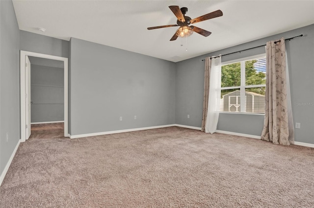 5967 Churchill Square Way, Groveland, FL 34736 - unfurnished room featuring ceiling fan, carpet, and baseboards