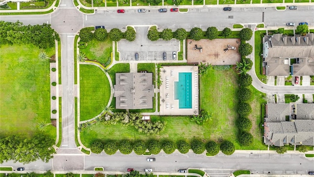 2125 Shackley Pl, Apopka, FL 32703 - drone / aerial view of a pool