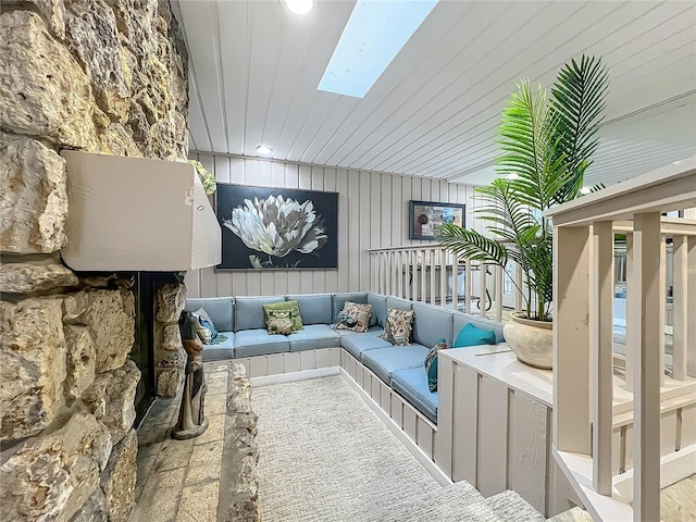 103 Red Cedar Dr, Longwood, FL 32779 - living room featuring recessed lighting and a skylight