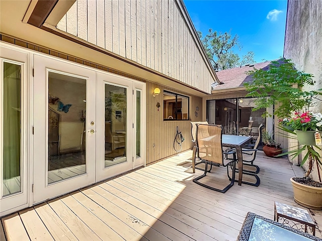 103 Red Cedar Dr, Longwood, FL 32779 - deck featuring french doors and outdoor dining area