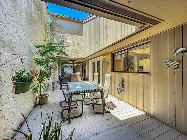 103 Red Cedar Dr, Longwood, FL 32779 - wooden deck featuring outdoor dining space