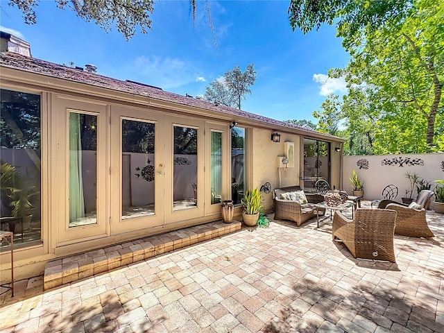 103 Red Cedar Dr, Longwood, FL 32779 - view of patio / terrace featuring french doors and an outdoor hangout area