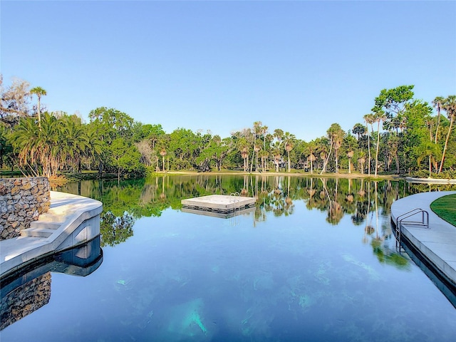 103 Red Cedar Dr, Longwood, FL 32779 - water view featuring a dock