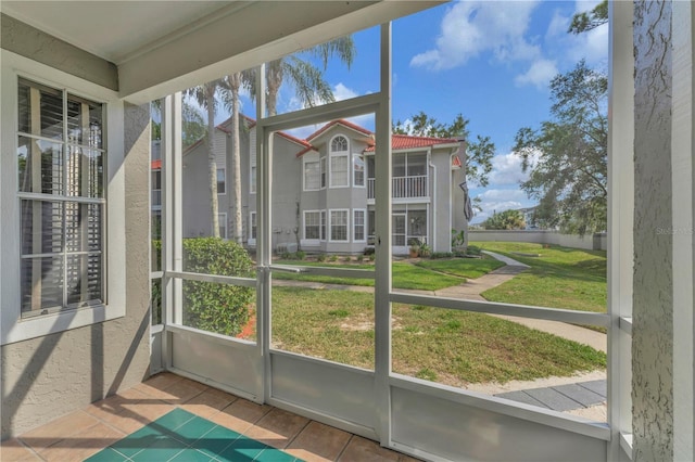 935 Northern Dancer Way Unit 107, Casselberry, FL 32707 - view of unfurnished sunroom