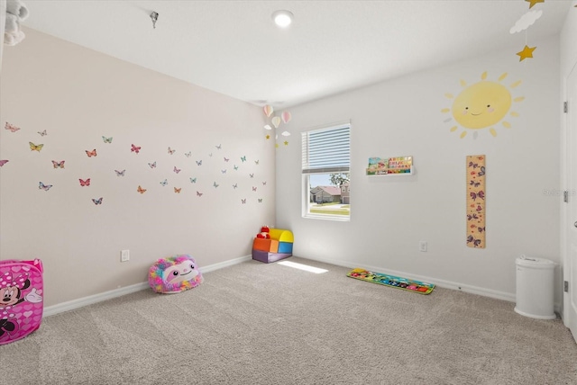 850 Lazio Cir, Debary, FL 32713 - recreation room featuring carpet floors and baseboards