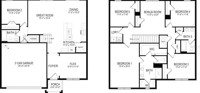 850 Lazio Cir, Debary, FL 32713 - home floor plan