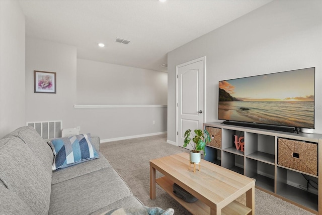 850 Lazio Cir, Debary, FL 32713 - carpeted living room featuring baseboards and recessed lighting