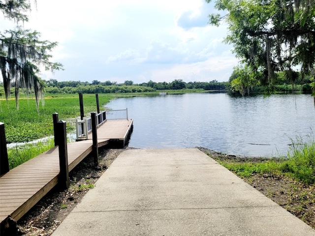 850 Lazio Cir, Debary, FL 32713 - dock with a boat ramp and a water view