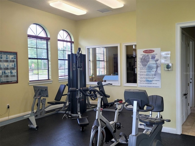 850 Lazio Cir, Debary, FL 32713 - gym featuring baseboards
