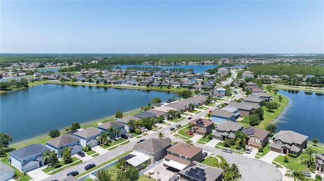 1902 Hailsham Ct, Orlando, FL 32824 - aerial perspective of suburban area with a large body of water