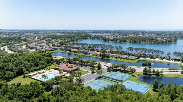 1902 Hailsham Ct, Orlando, FL 32824 - bird's eye view of a large body of water and a pool