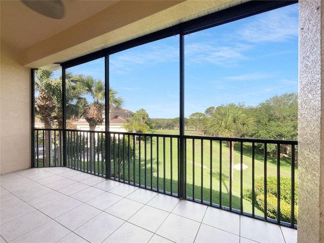84 Camino Real Blvd, Howey In The Hills, FL 34737 - unfurnished sunroom featuring healthy amount of natural light