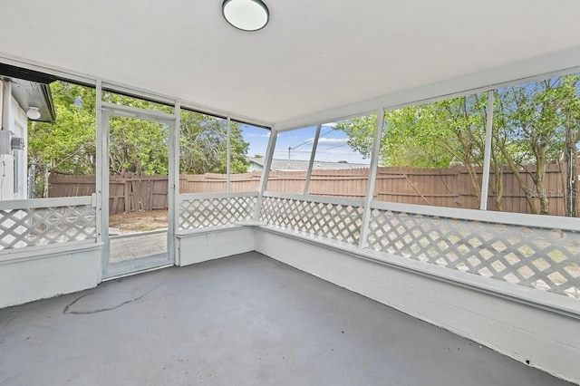4119 Beacon Square Dr, Holiday, FL 34691 - view of unfurnished sunroom
