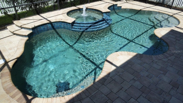 14936 Masthead Landing Cir, Winter Garden, FL 34787 - view of pool featuring a pool with connected hot tub
