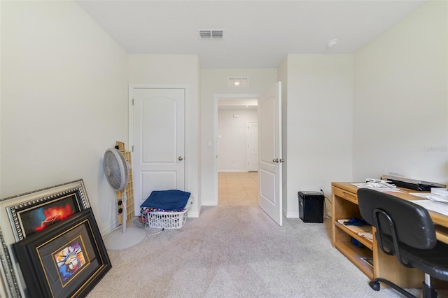 2135 E Old Mill Dr, Deltona, FL 32725 - home office with carpet and baseboards