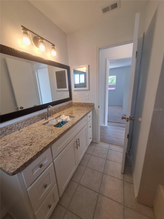 11282 SW 62nd Avenue Rd, Ocala, FL 34476 - bathroom with vanity and tile patterned flooring