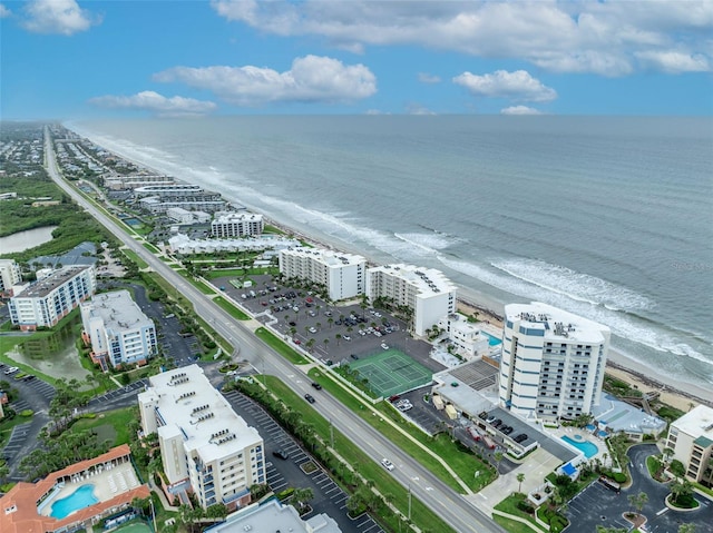 5207 S Atlantic Ave Unit 225, New Smyrna Beach, FL 32169 - bird's eye view of extended coastline and apartment complex