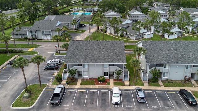 5635 Blue Shadows Ct Unit 3, Orlando, FL 32811 - view from above of property with a pool area